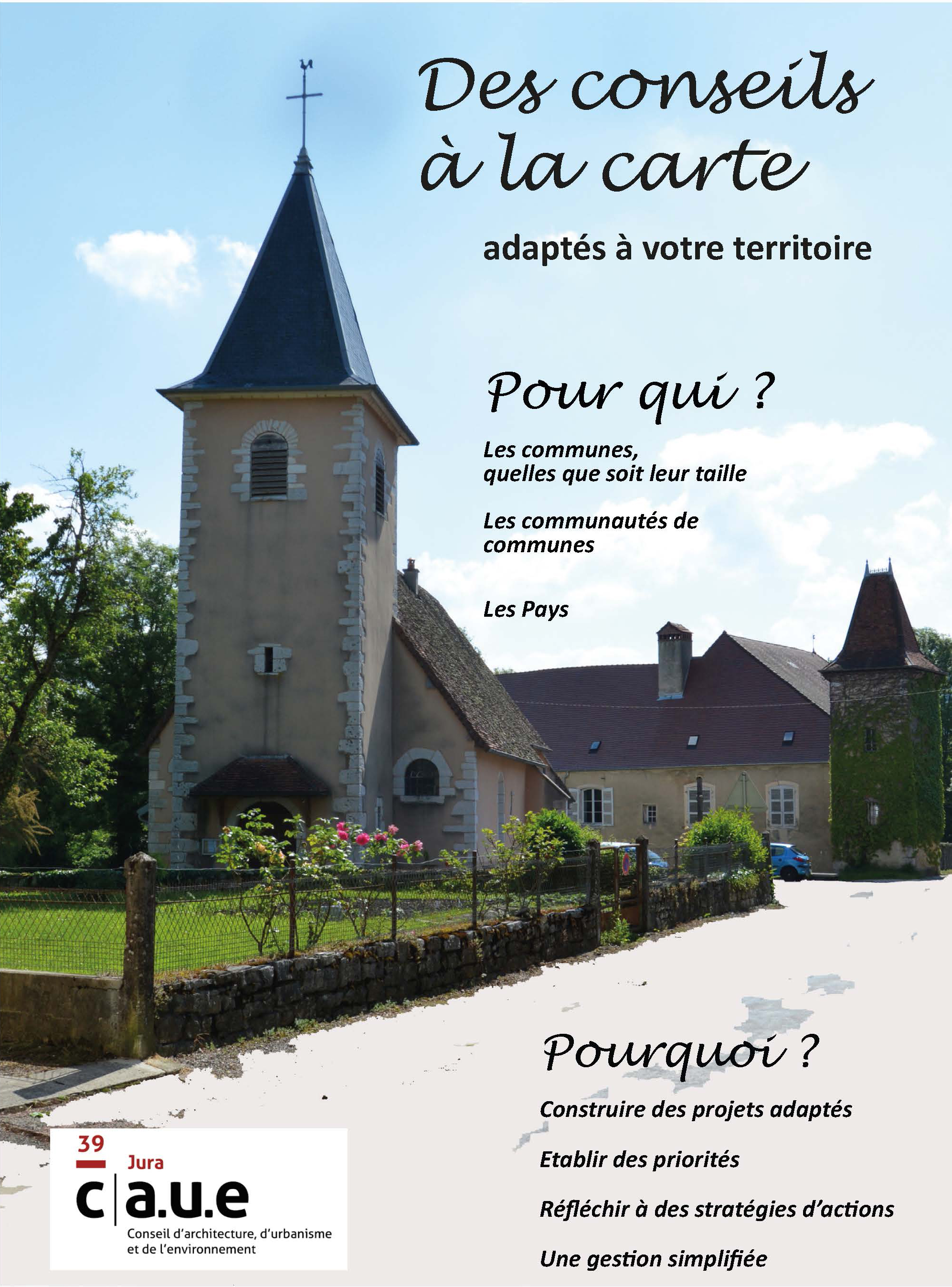 Des conseils à la carte CAUE Jura