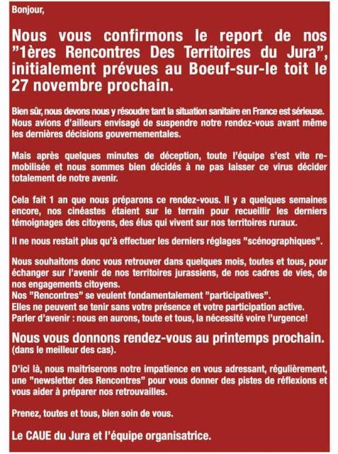 report evenement caue jura 2021